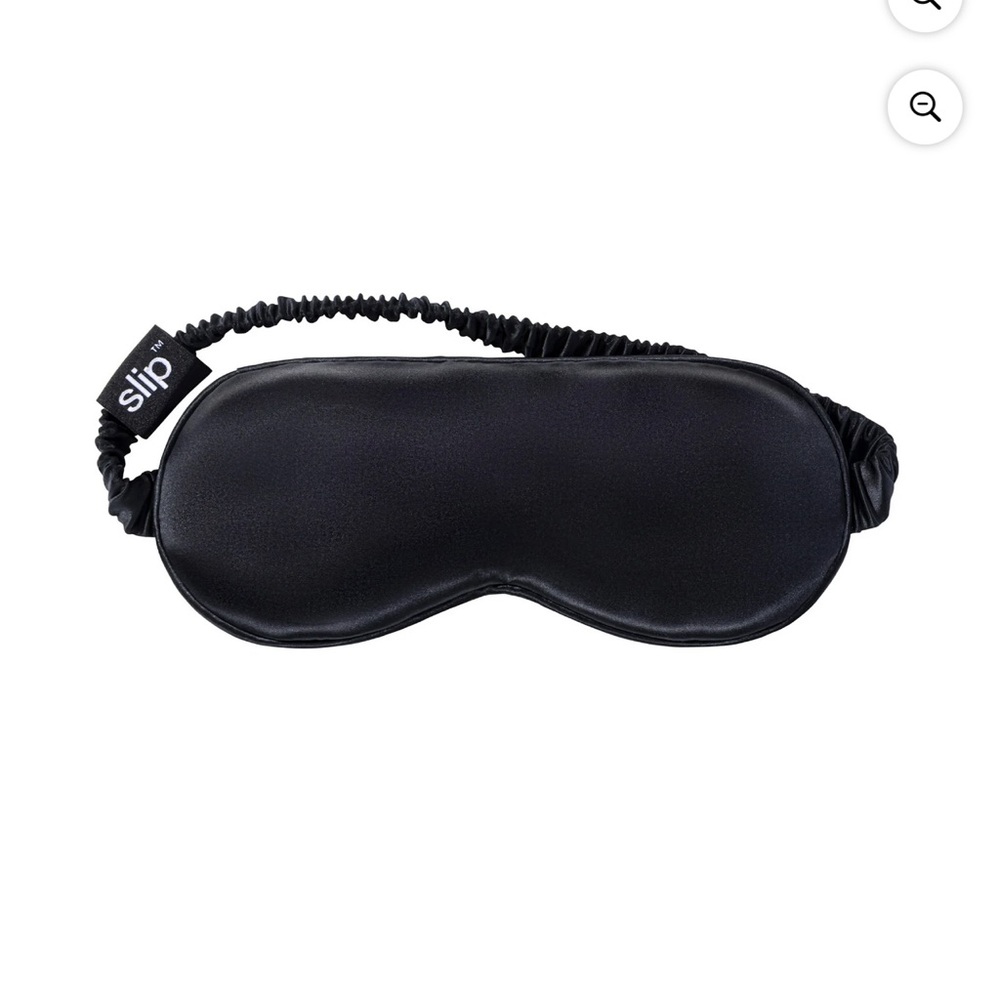 Slip Pure Silk Soft Sleep Eye Mask with Elastic Band, Black - Picture 2 of 9